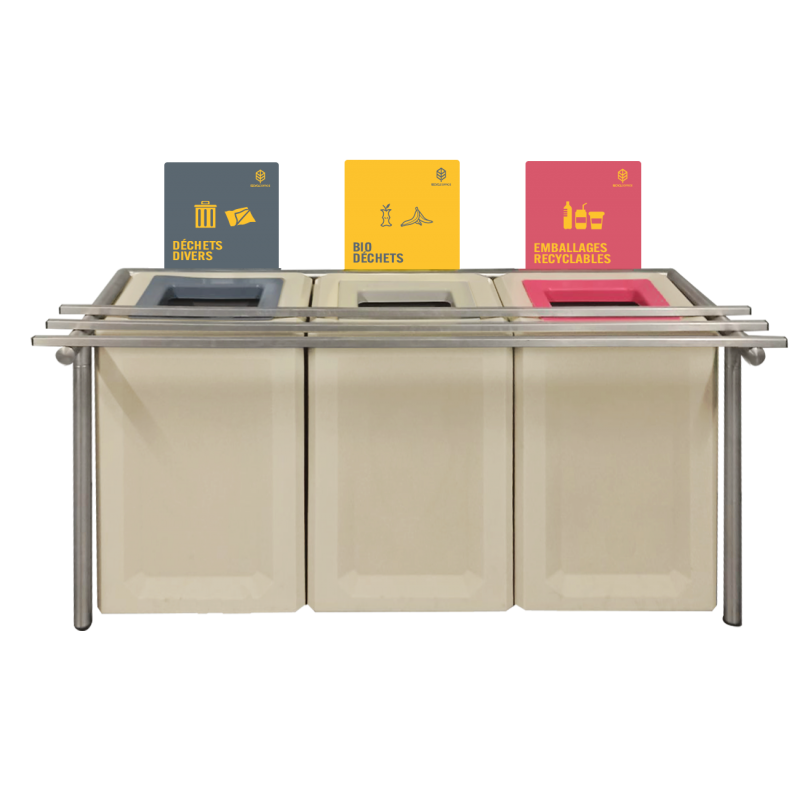 Achat Table de tri pour cantine enfants TRIGO - 2/3 FLUX