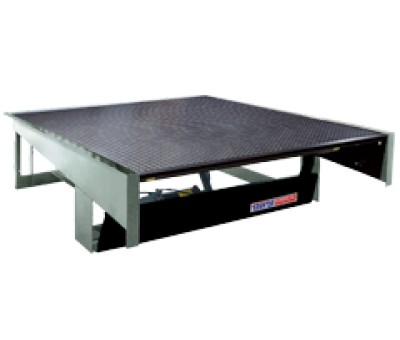 Niveleur de quai hydraulique télescopique à suspendre