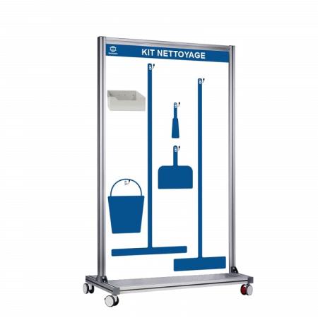 Point de propreté mobile XL pour kit de nettoyage - Shadowboard