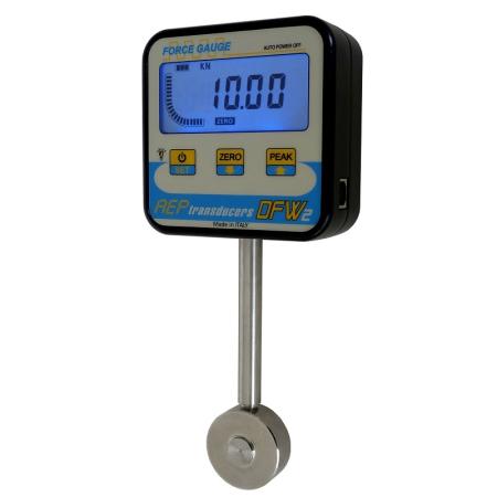 Dynamomètre numérique pour mesure d'effort sur électrode de soudage