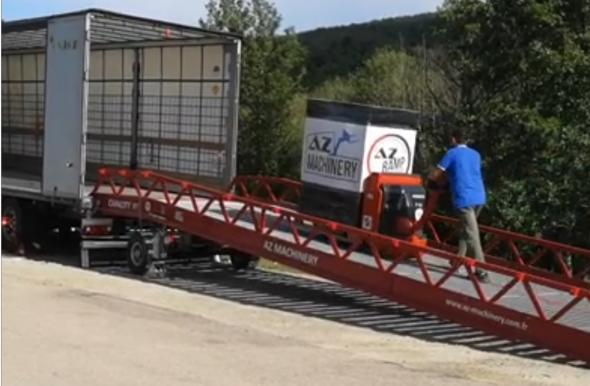 Vente Rampe mobile longue AZ RAMP EASY XL LS (AZ MACHINERY)