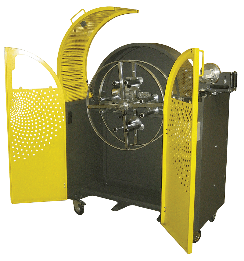 Machine enrouleuse de câble - couronne et petit touret MOTO COCCI©